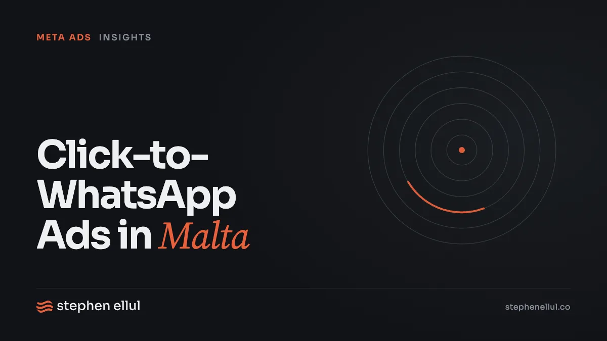 Click-to-WhatsApp Ads in Malta: The 2026 Lead Generation Playbook cover